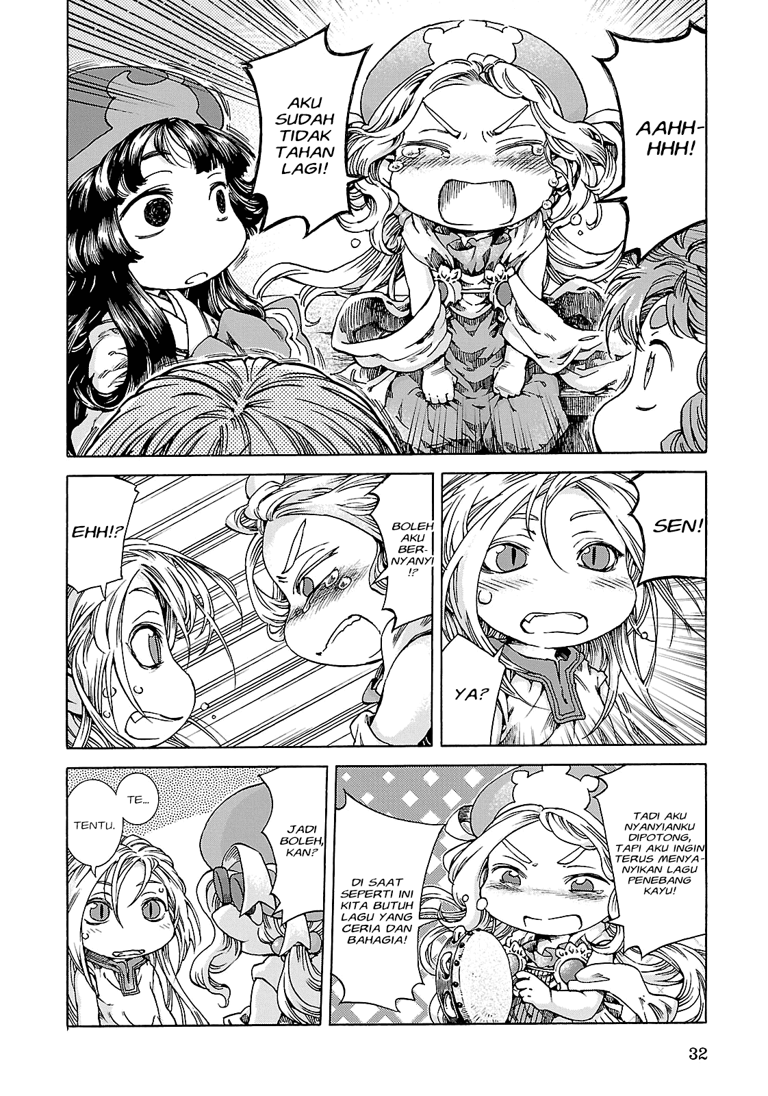 Hakumei to Mikochi Chapter 20.2 - halaman 9