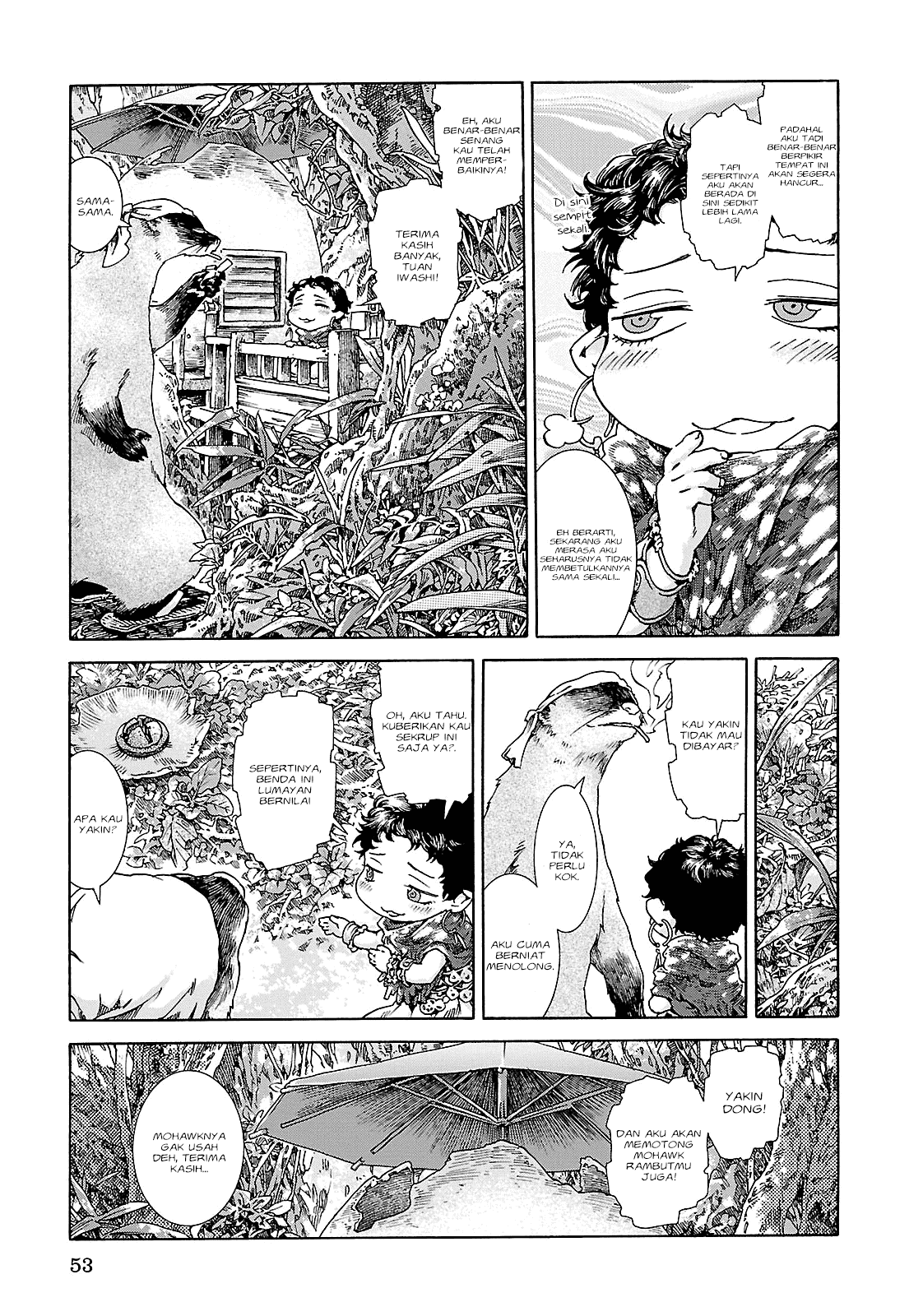 Hakumei to Mikochi Chapter 21 - halaman 10