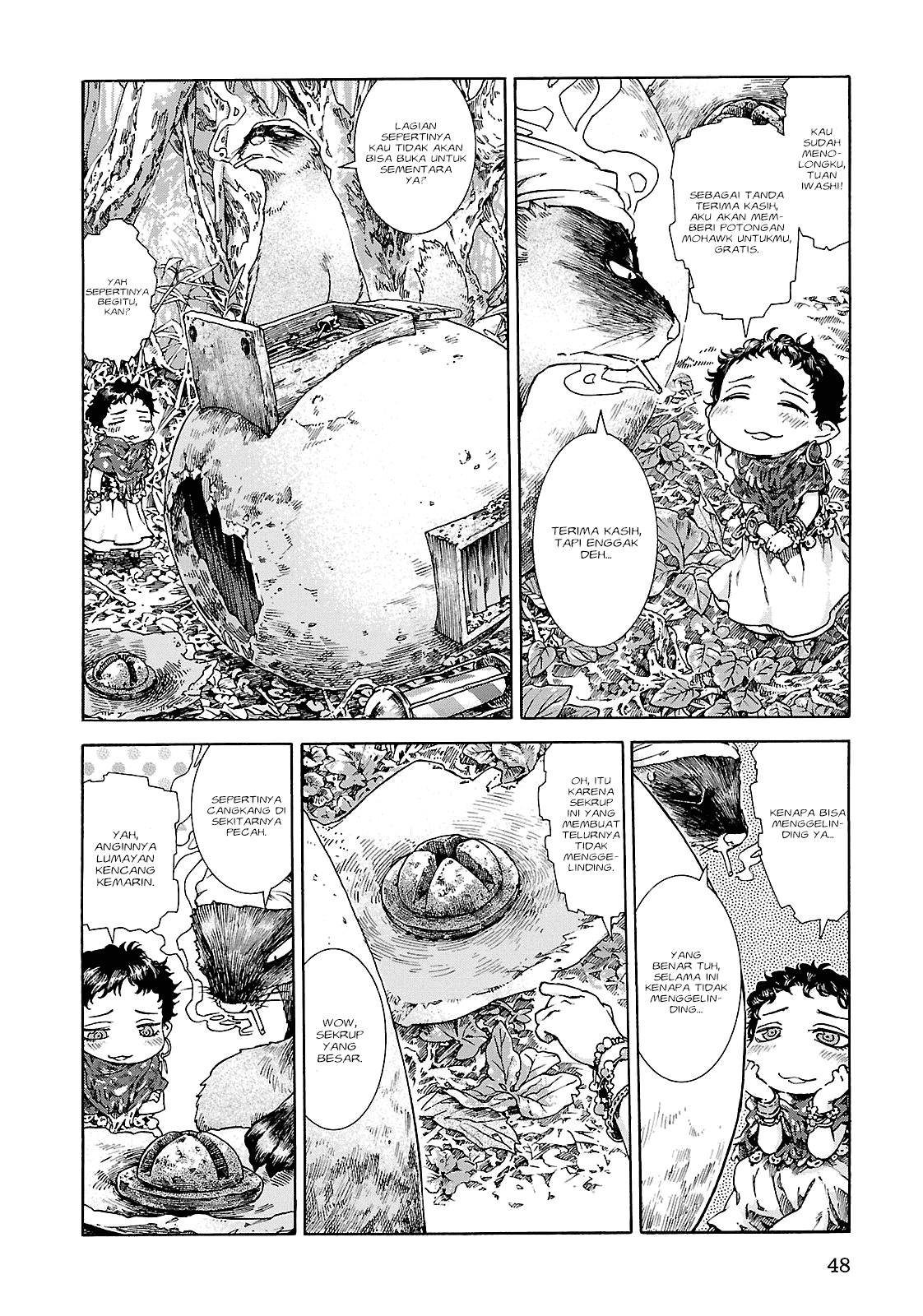 Hakumei to Mikochi Chapter 21 - halaman 5