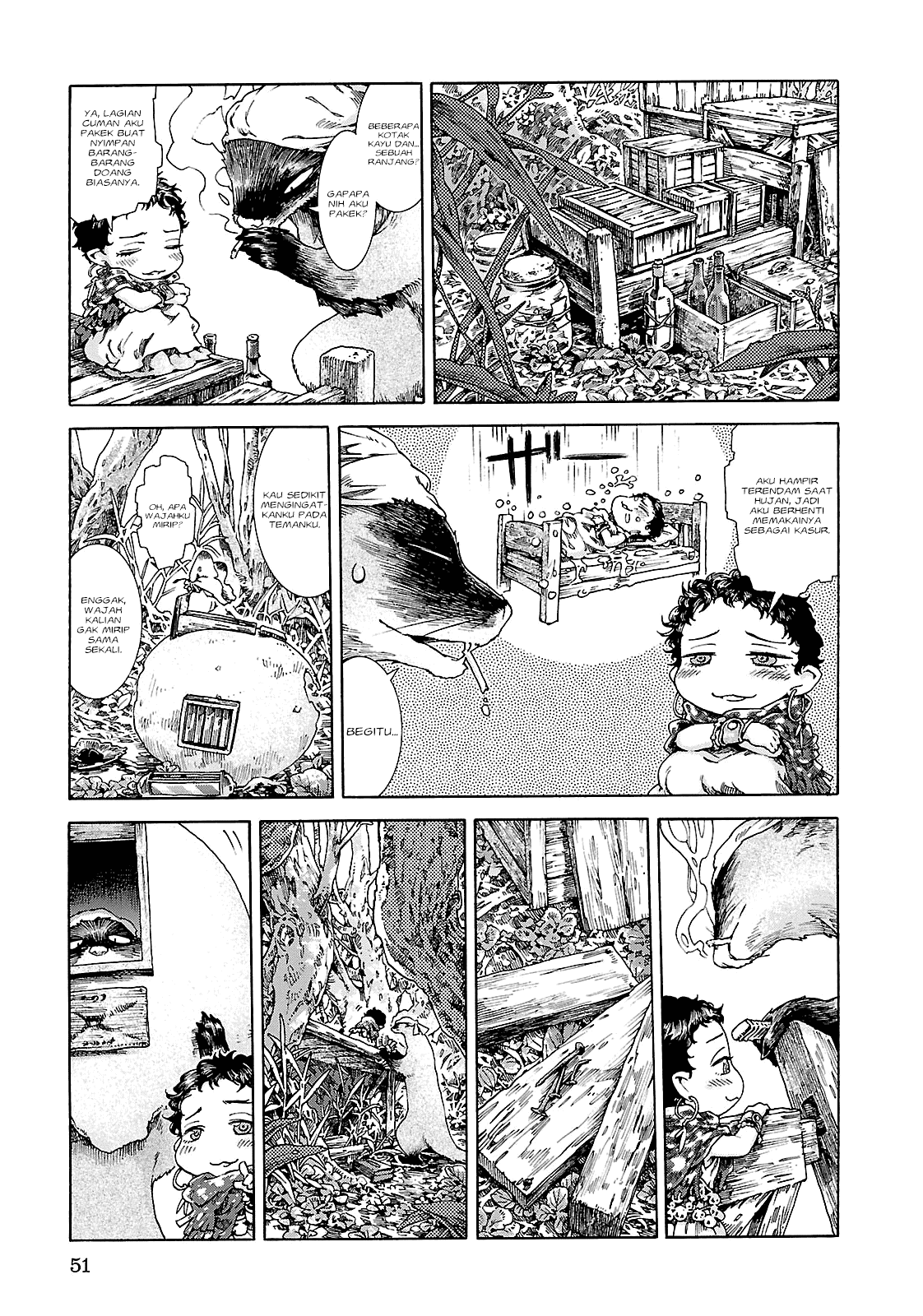 Hakumei to Mikochi Chapter 21 - halaman 8