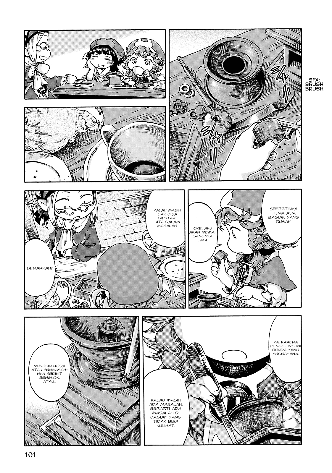 Hakumei to Mikochi Chapter 23 - halaman 10