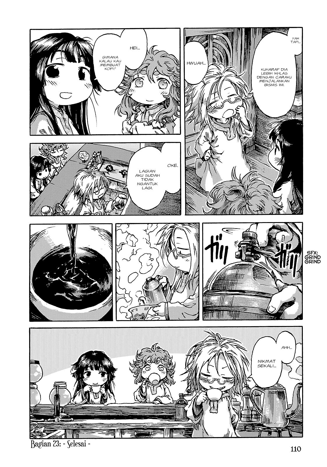 Hakumei to Mikochi Chapter 23 - halaman 19