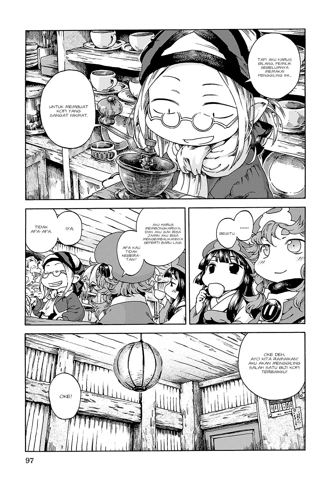 Hakumei to Mikochi Chapter 23 - halaman 6