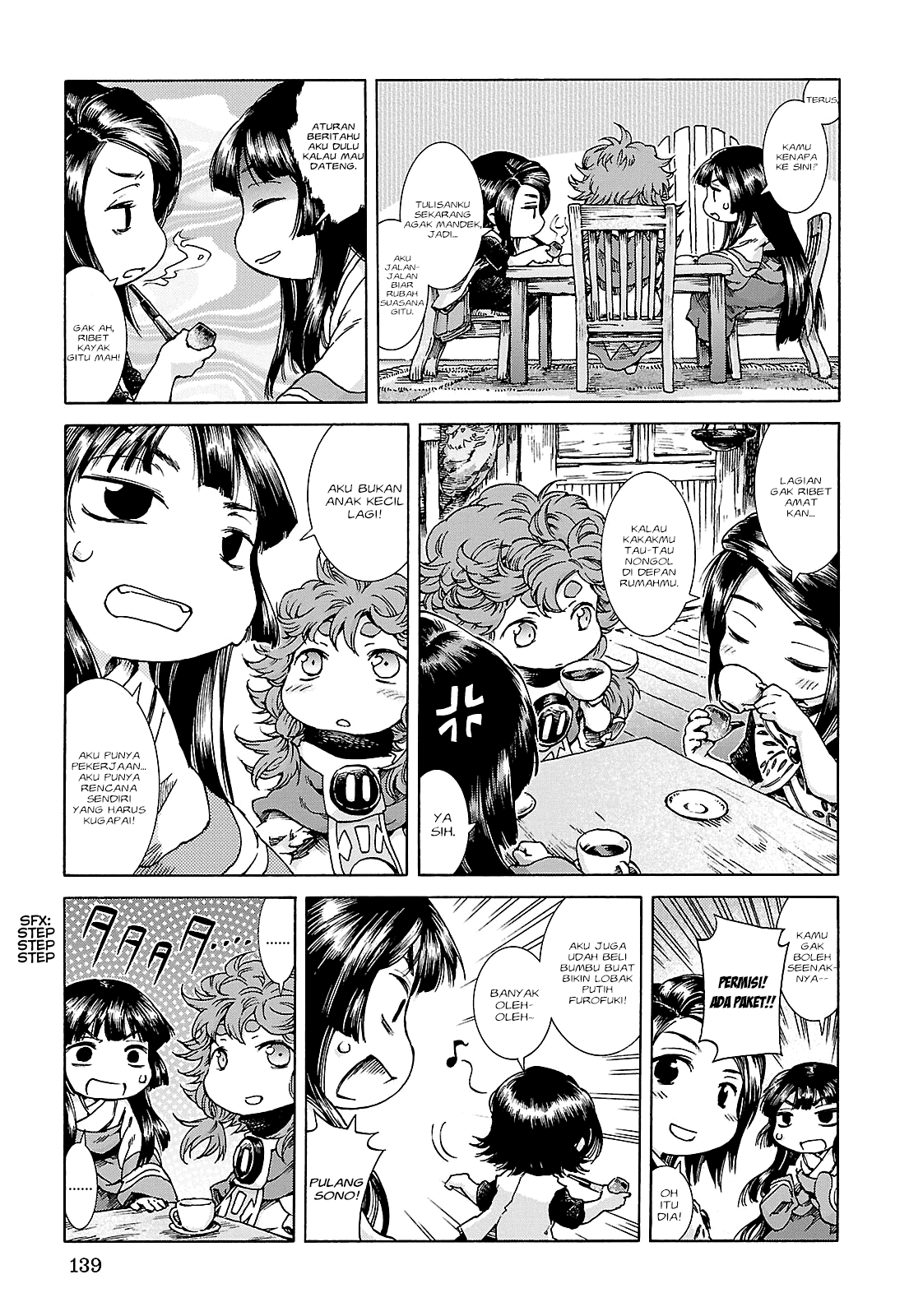 Hakumei to Mikochi Chapter 25 - halaman 10