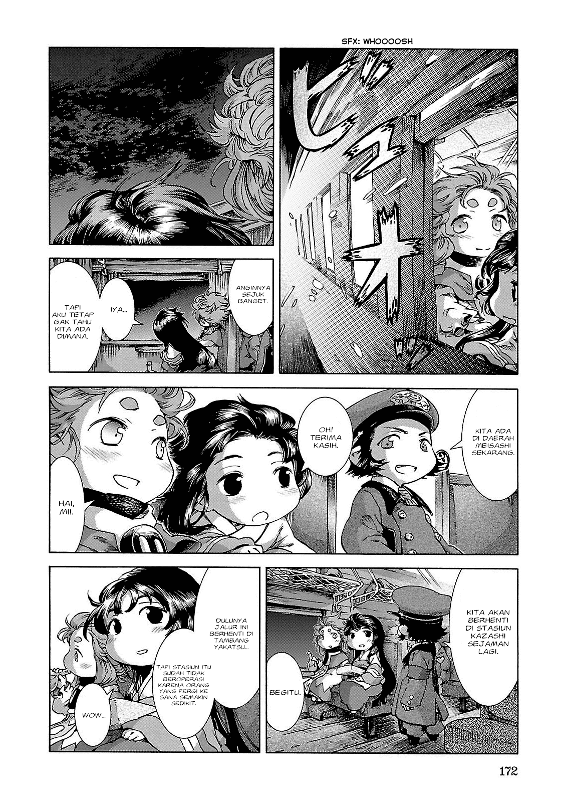 Hakumei to Mikochi Chapter 26 - halaman 13