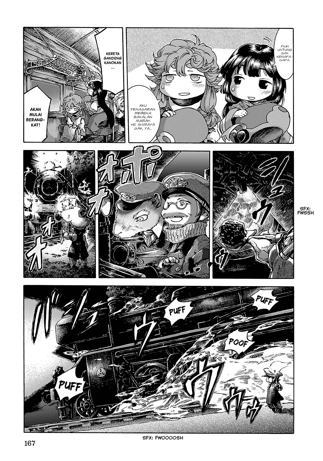 Hakumei to Mikochi Chapter 26 - halaman 8