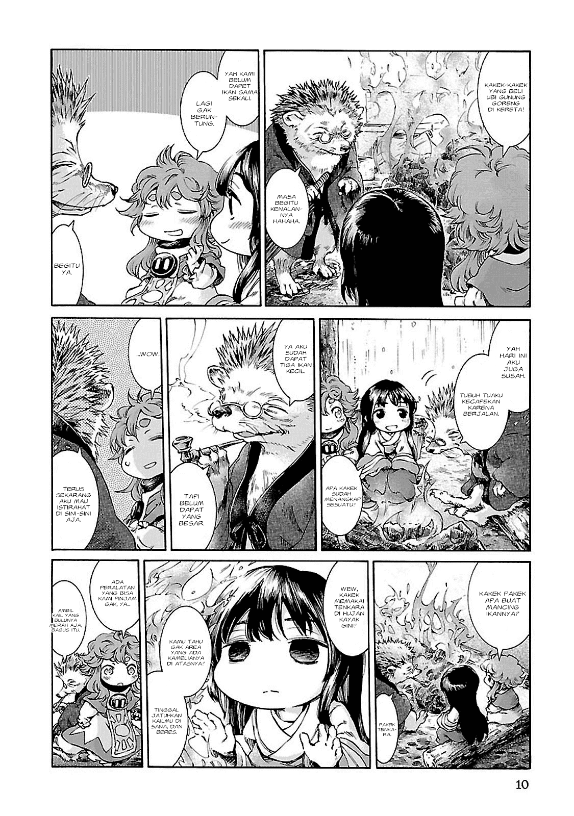 Hakumei to Mikochi Chapter 27 - halaman 10