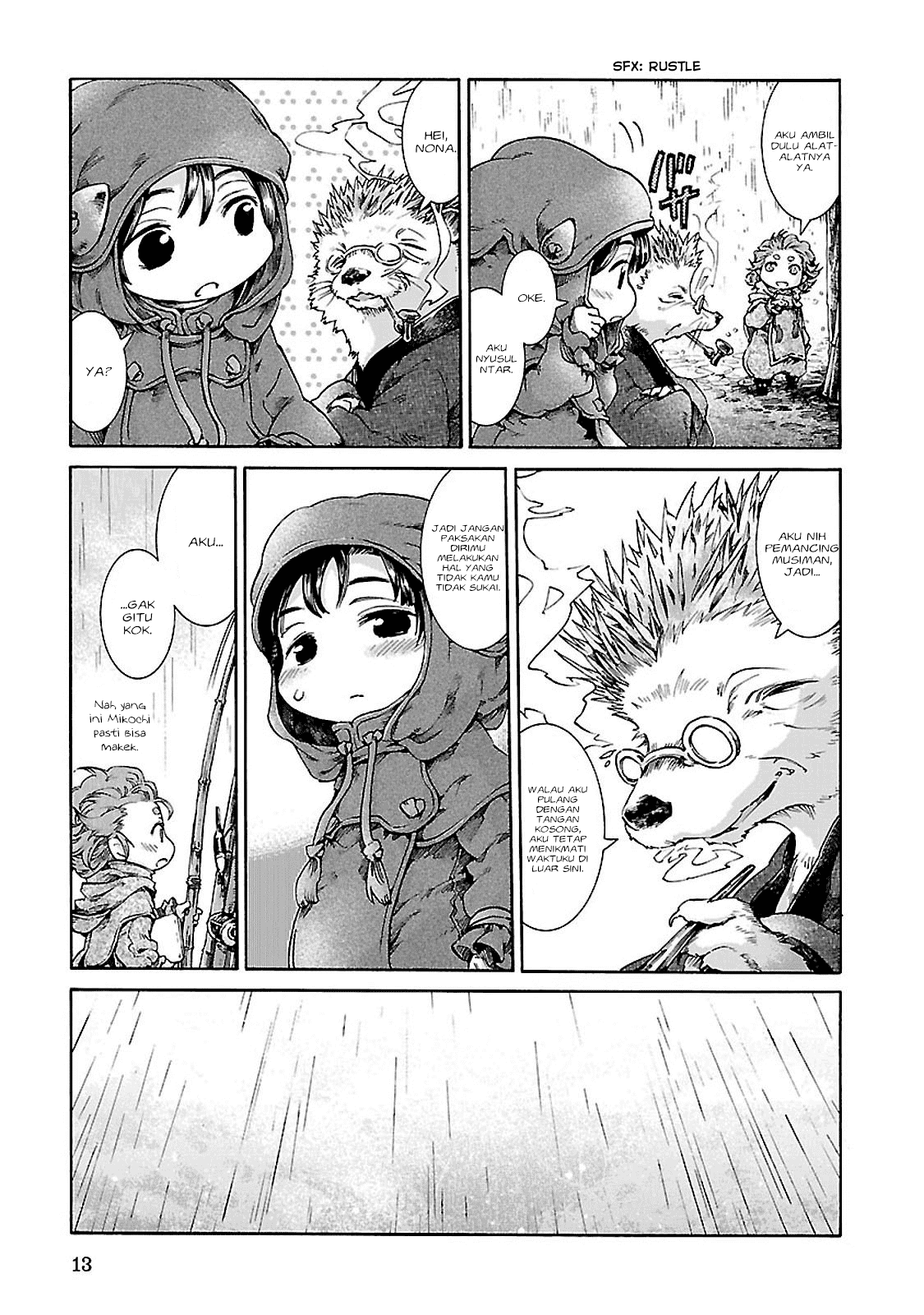 Hakumei to Mikochi Chapter 27 - halaman 13