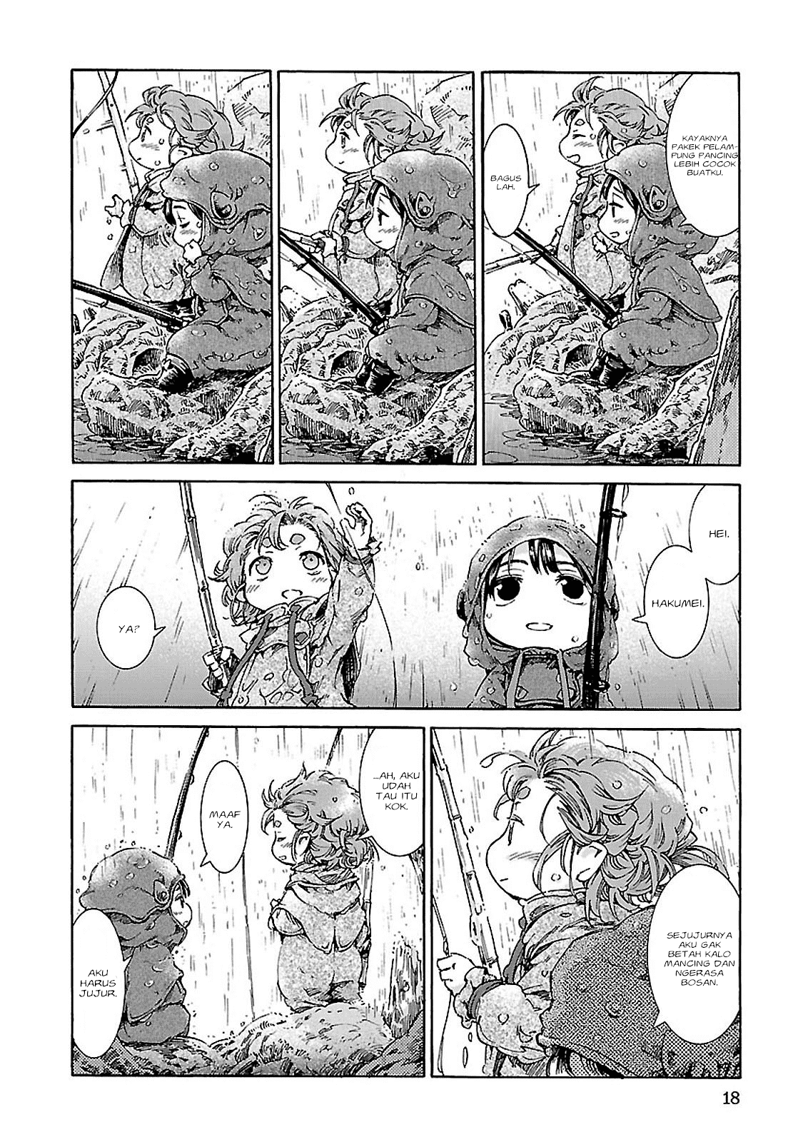 Hakumei to Mikochi Chapter 27 - halaman 18