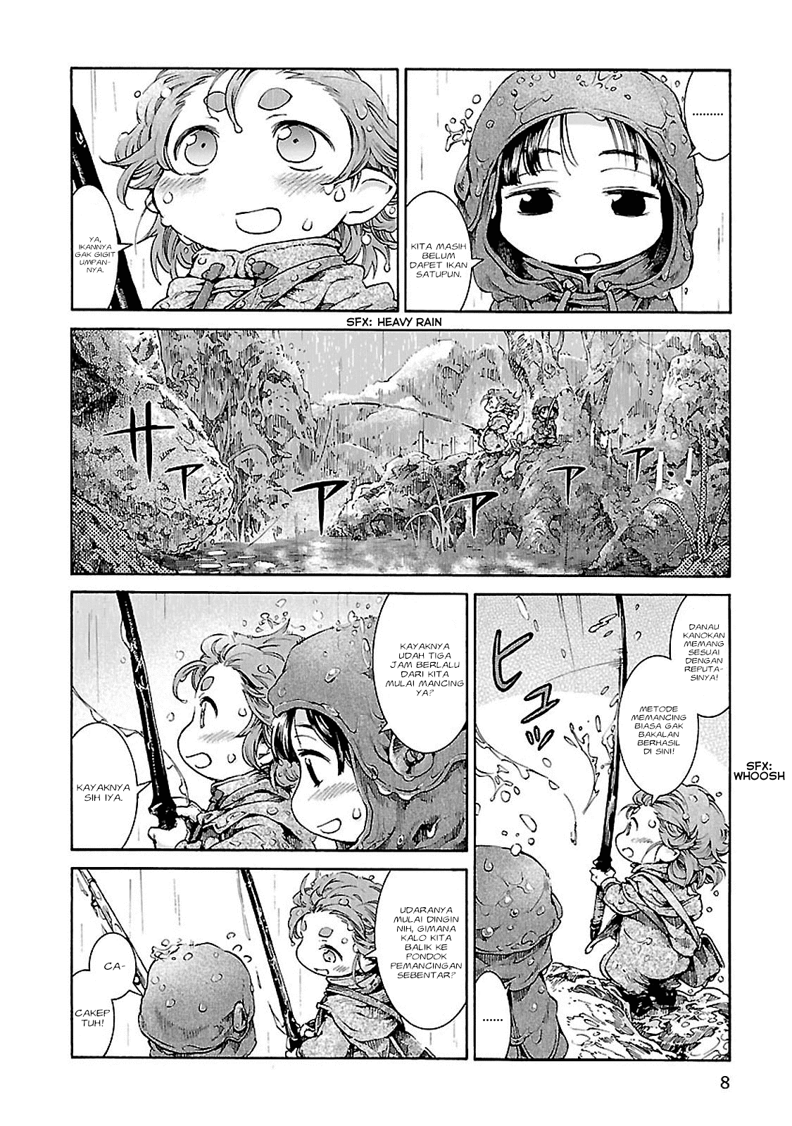 Hakumei to Mikochi Chapter 27 - halaman 8