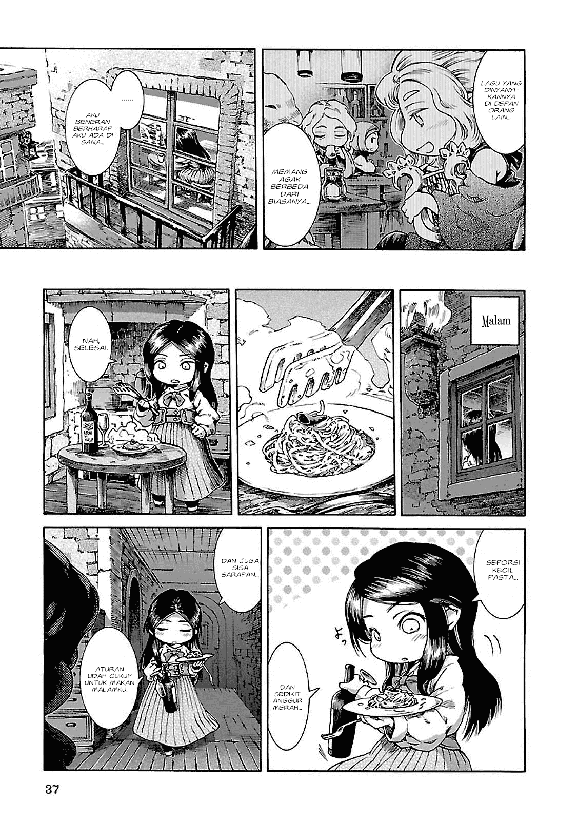 Hakumei to Mikochi Chapter 28 - halaman 14