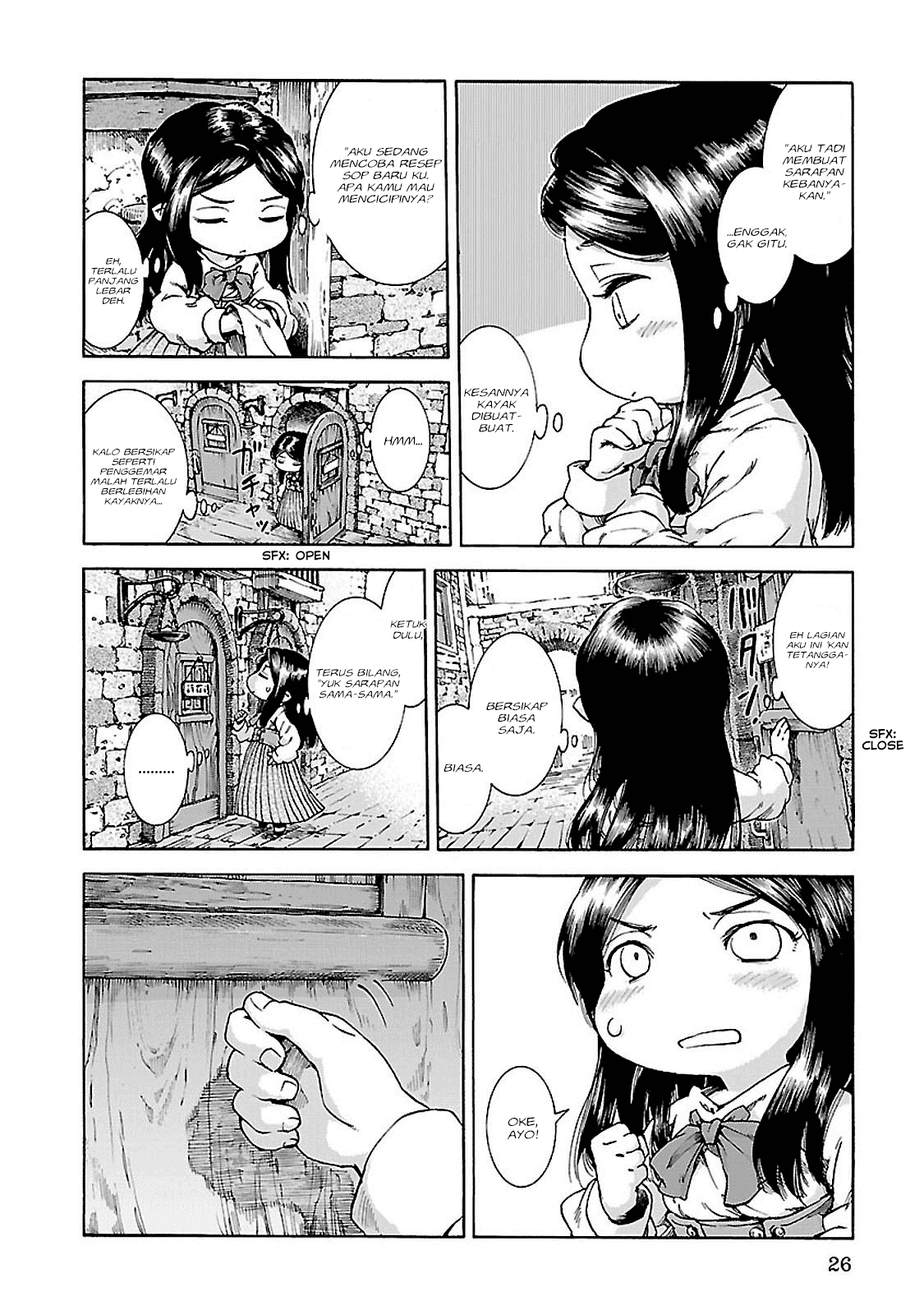 Hakumei to Mikochi Chapter 28 - halaman 3