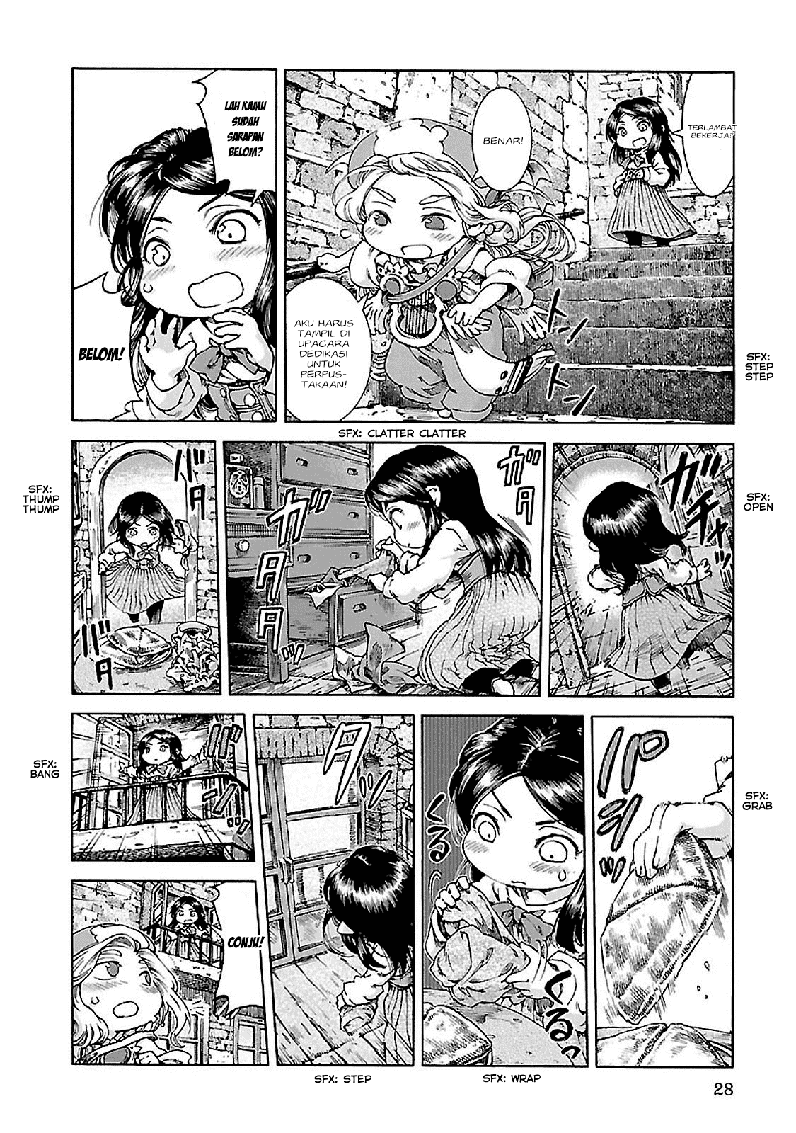 Hakumei to Mikochi Chapter 28 - halaman 5