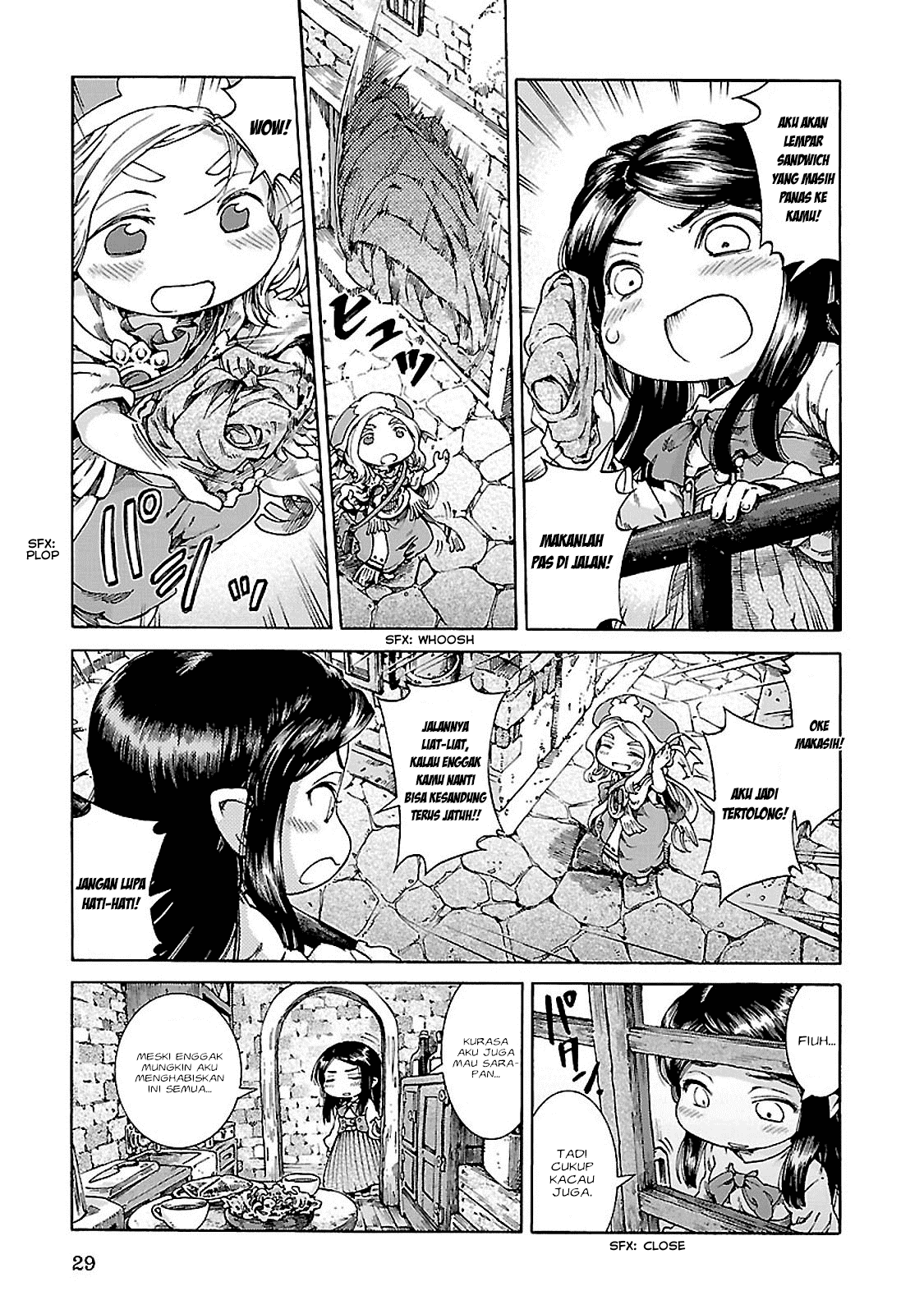 Hakumei to Mikochi Chapter 28 - halaman 6