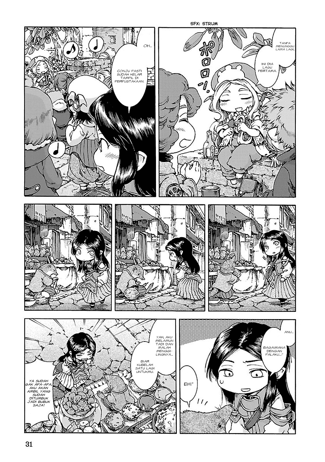 Hakumei to Mikochi Chapter 28 - halaman 8