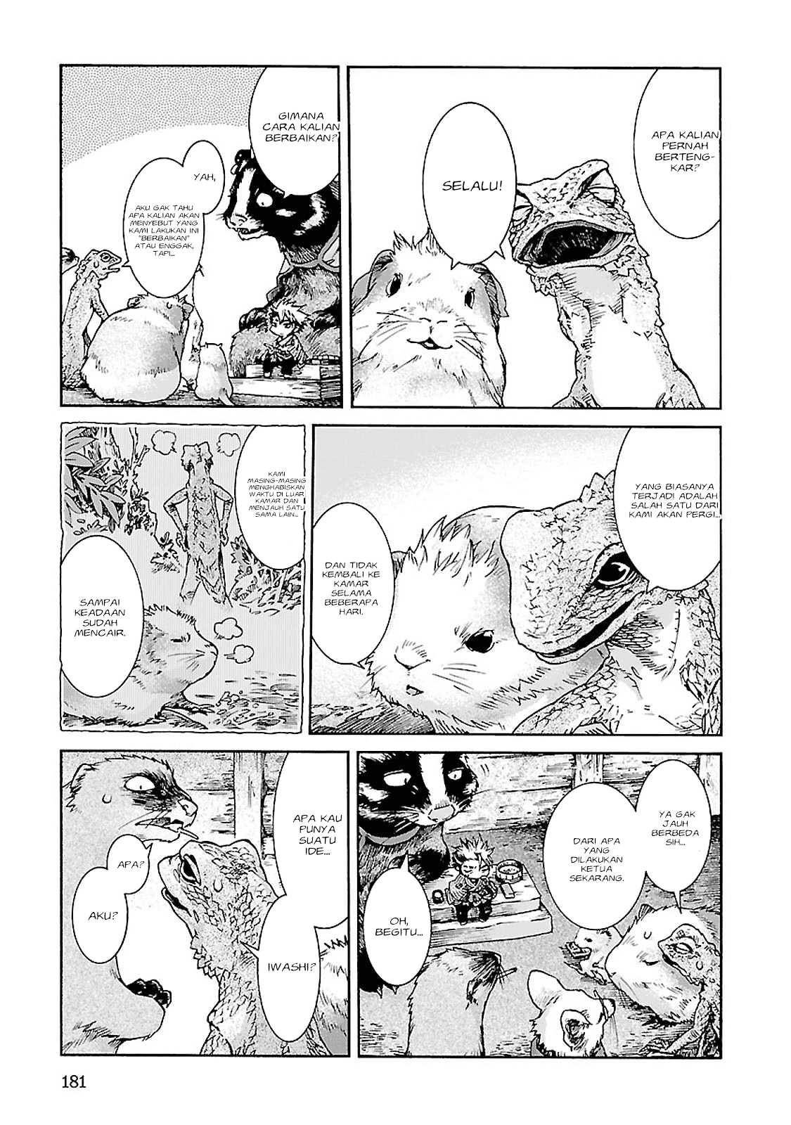 Hakumei to Mikochi Chapter 34 - halaman 22