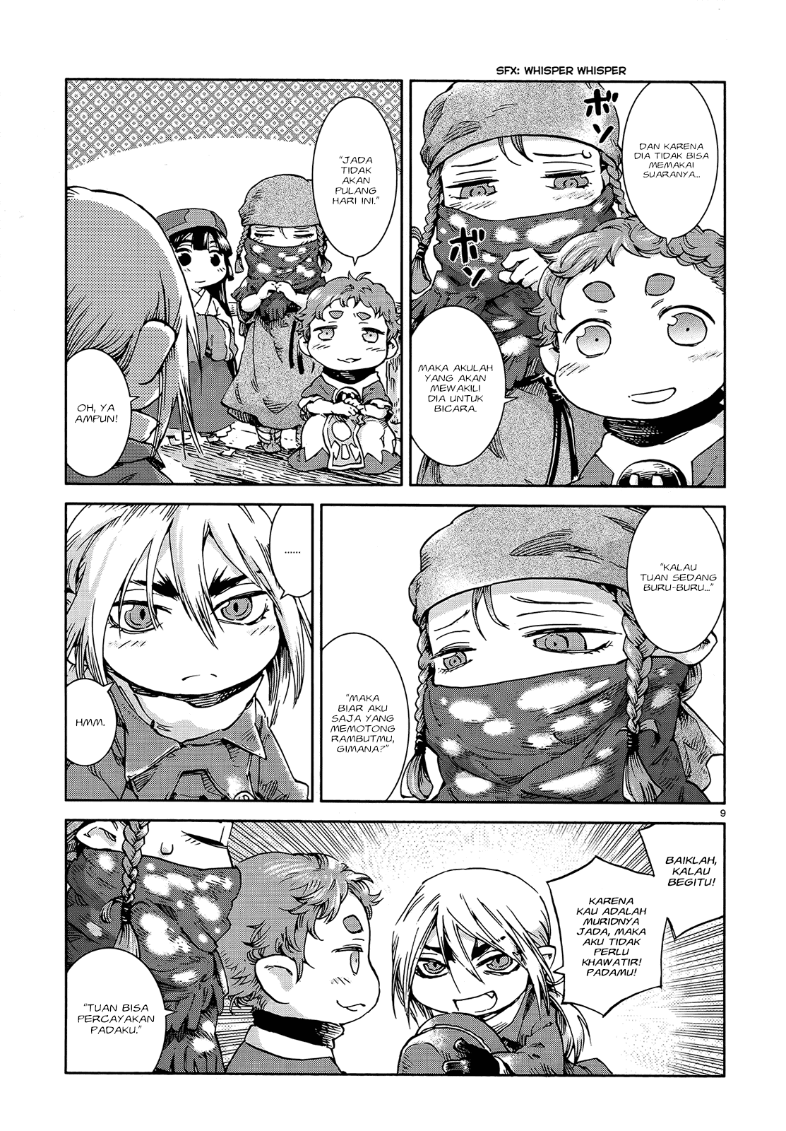 Hakumei to Mikochi Chapter 41 - halaman 11