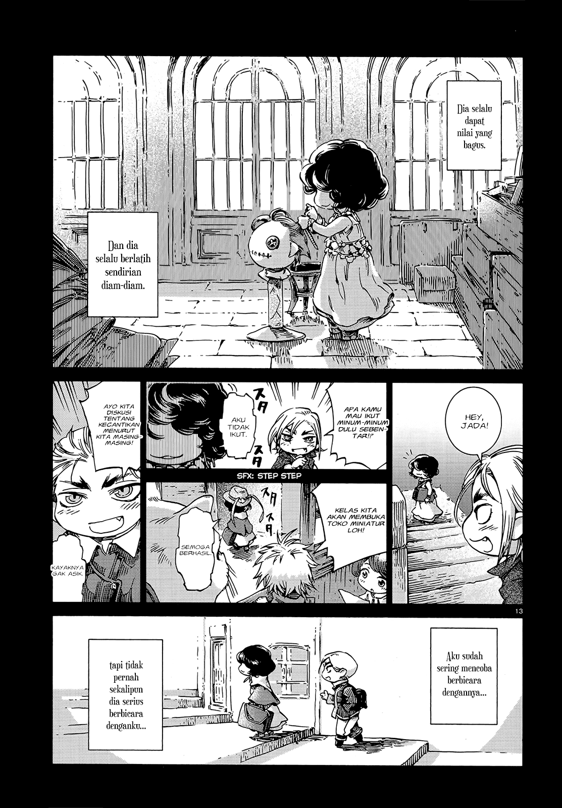 Hakumei to Mikochi Chapter 41 - halaman 15
