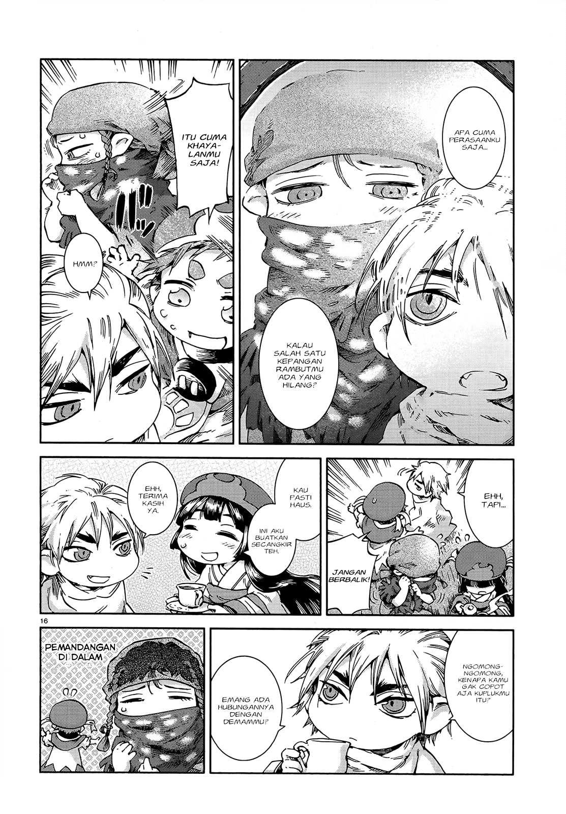 Hakumei to Mikochi Chapter 41 - halaman 18