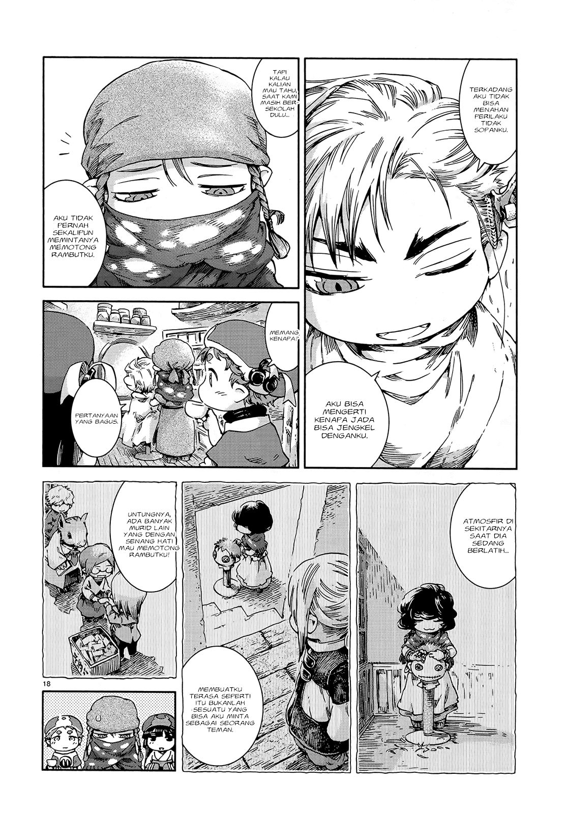 Hakumei to Mikochi Chapter 41 - halaman 20