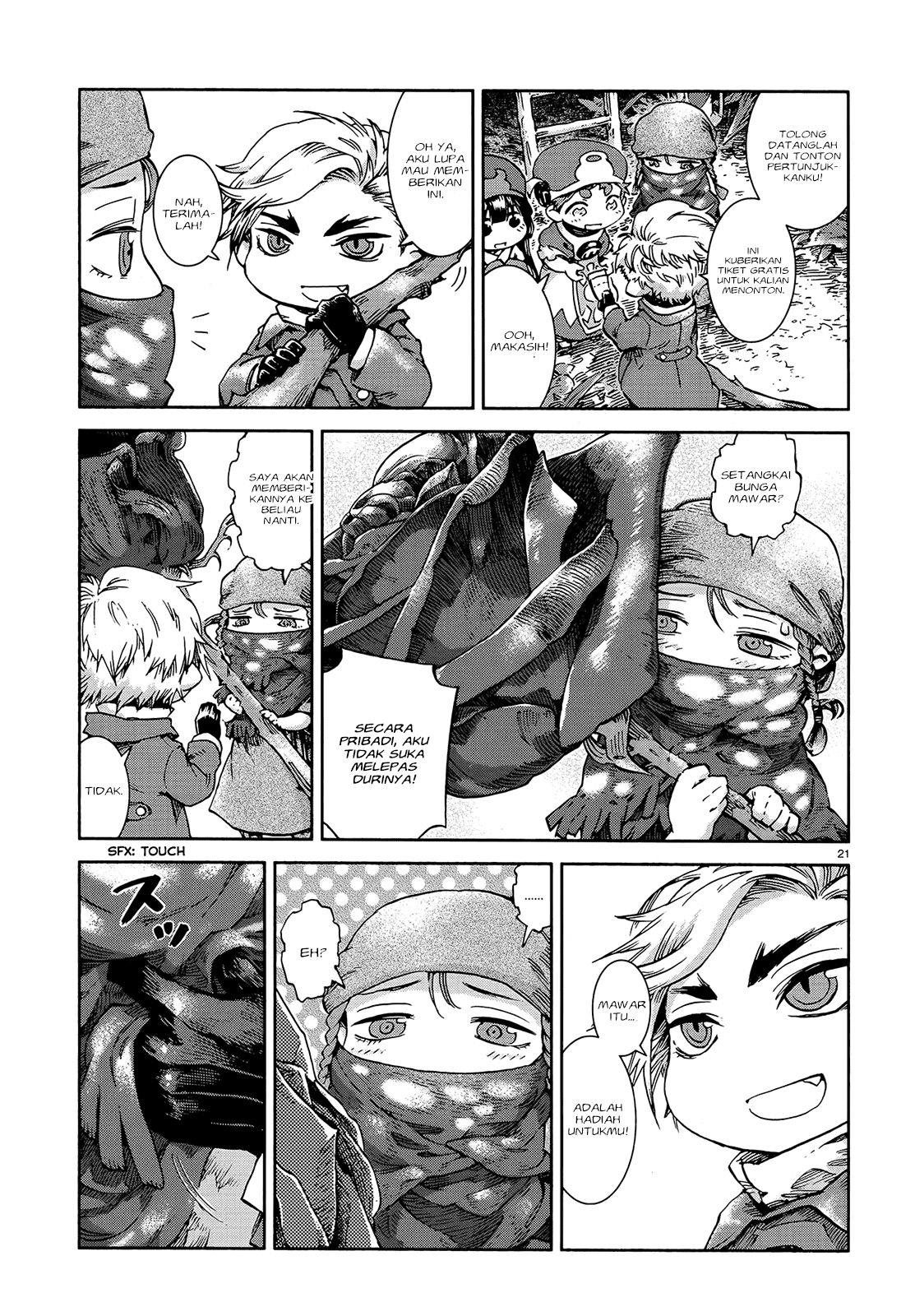 Hakumei to Mikochi Chapter 41 - halaman 23