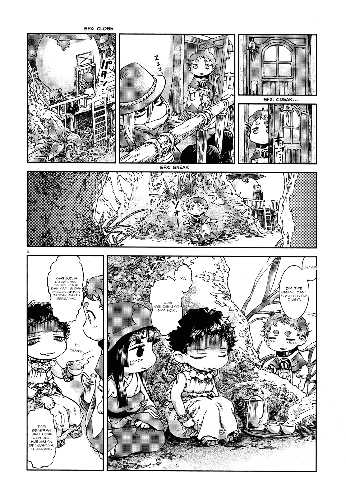 Hakumei to Mikochi Chapter 41 - halaman 8