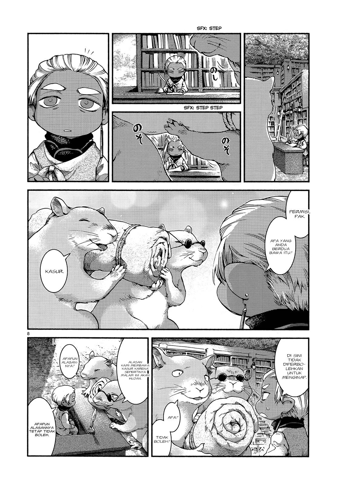 Hakumei to Mikochi Chapter 44 - halaman 10