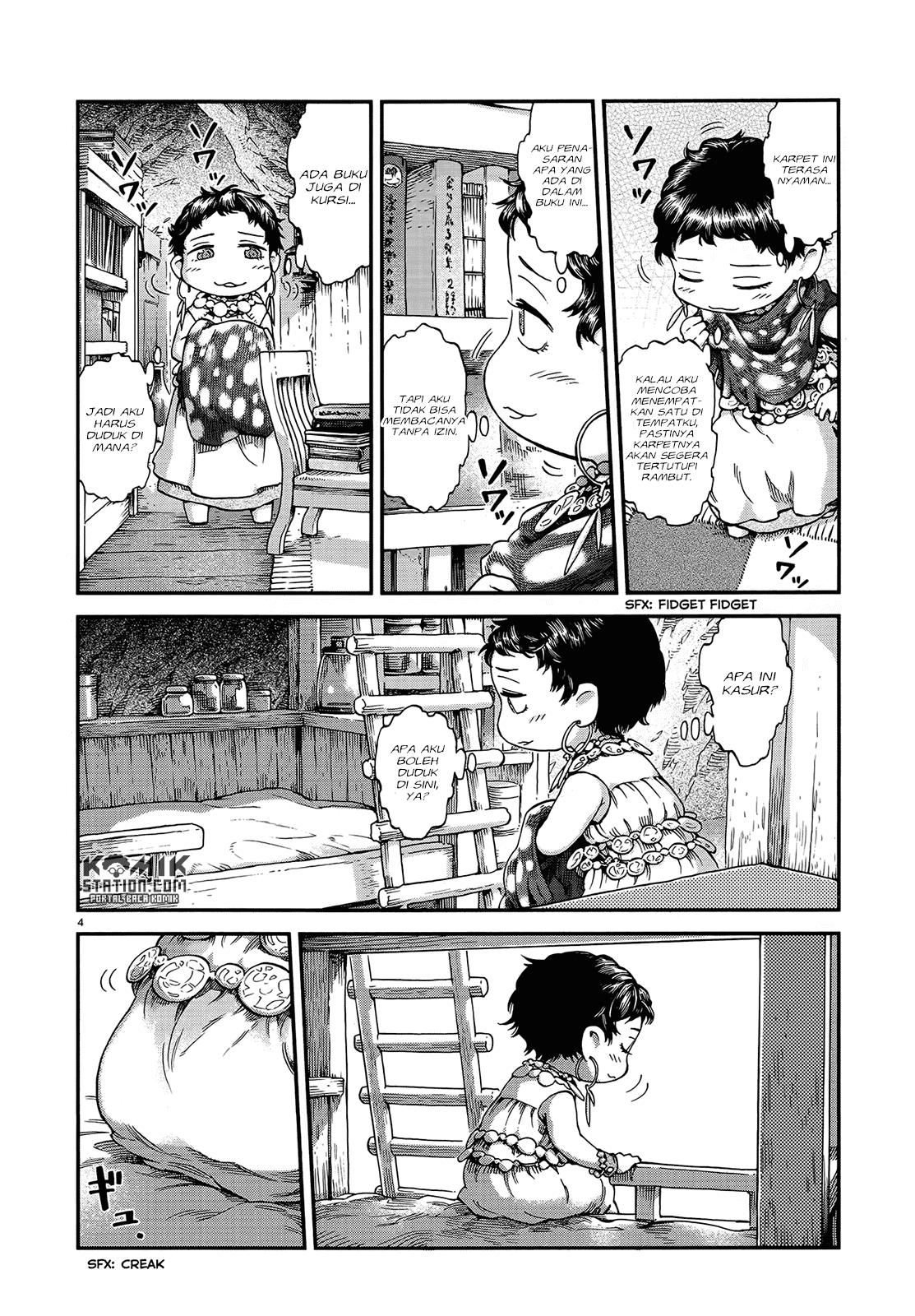 Hakumei to Mikochi Chapter 49 - halaman 6