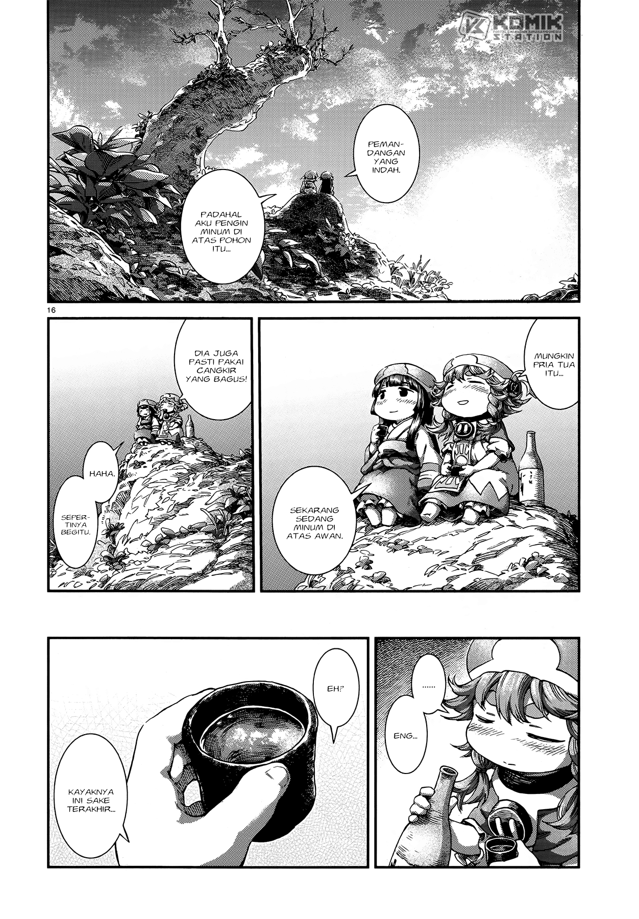 Hakumei to Mikochi Chapter 50 - halaman 18