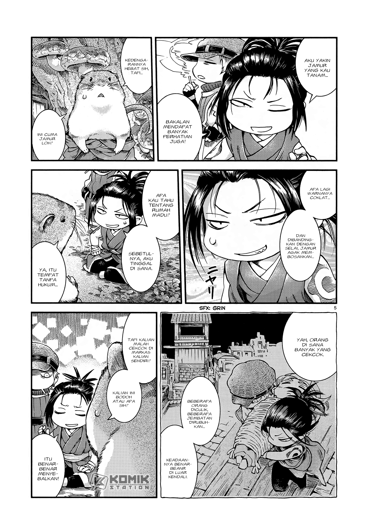 Hakumei to Mikochi Chapter 51 - halaman 7