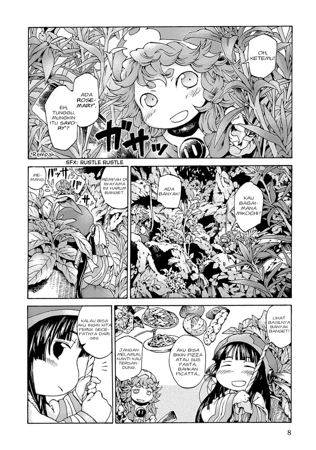 Hakumei to Mikochi Chapter 9 - halaman 9