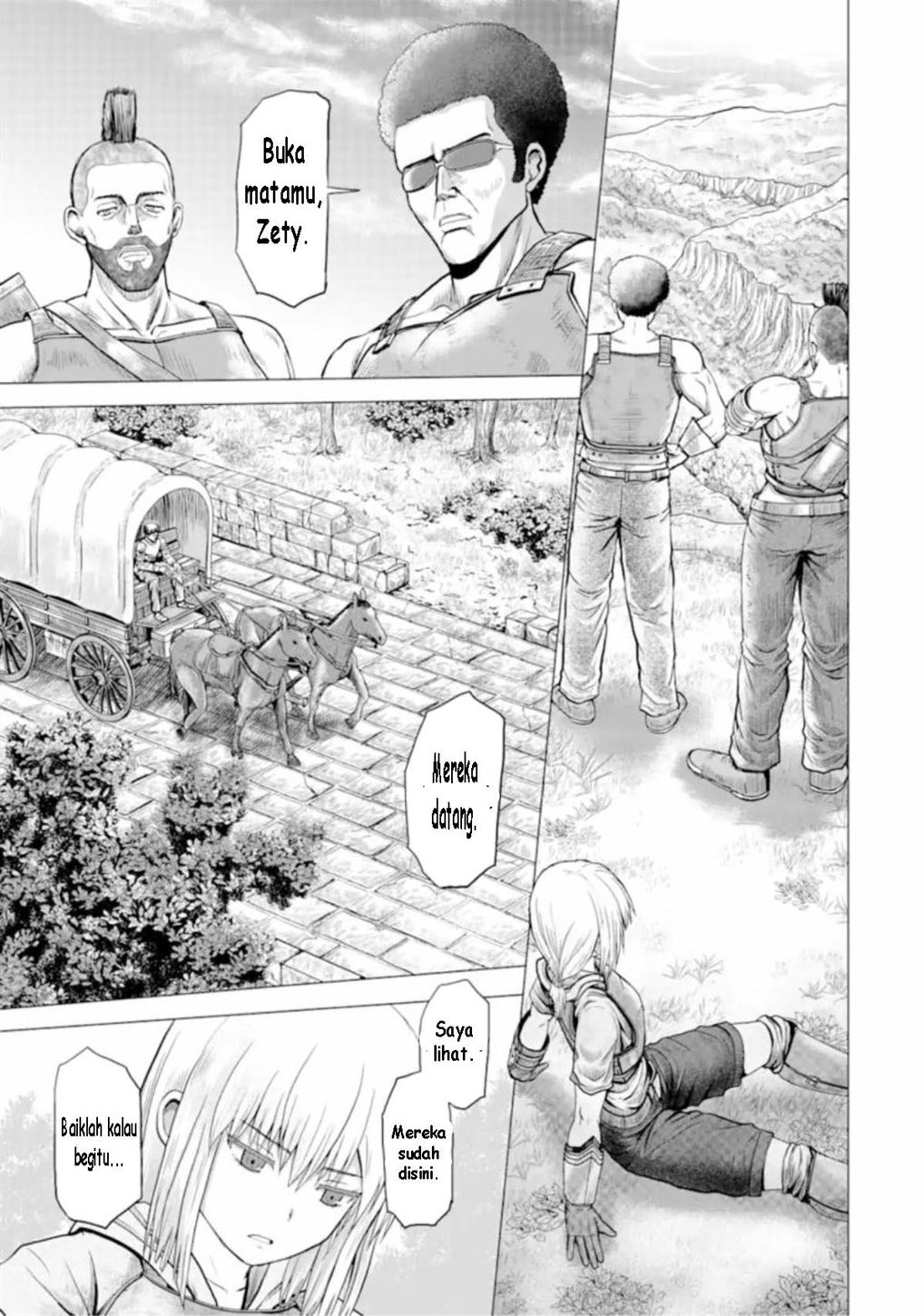 Hakurai no Kishi Chapter 1 - halaman 12