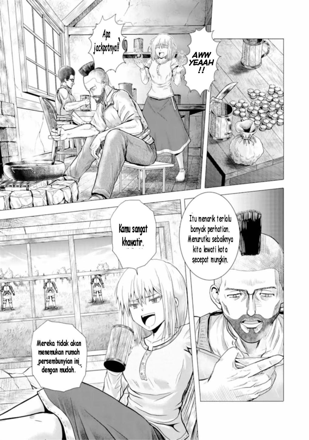 Hakurai no Kishi Chapter 1 - halaman 16