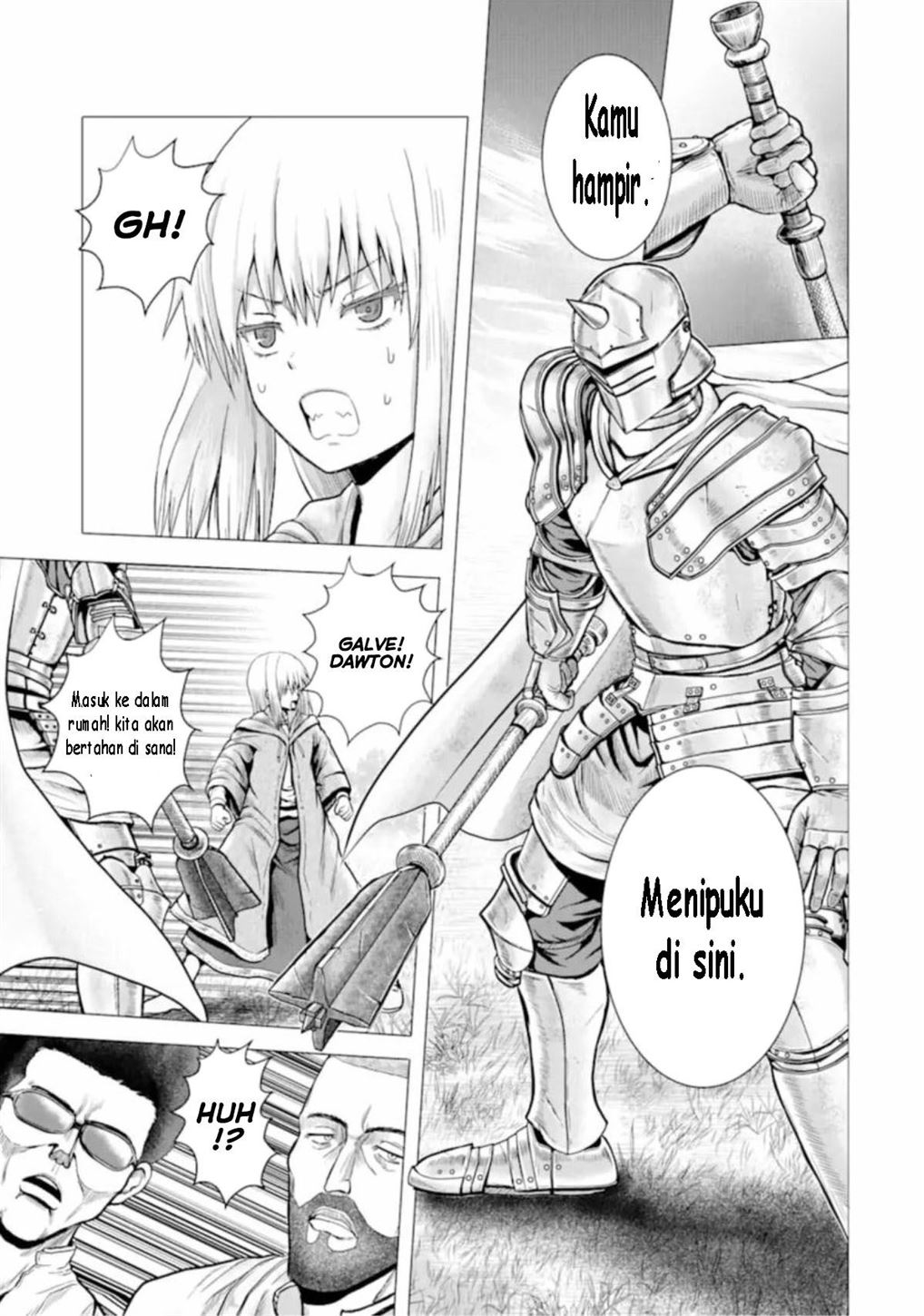 Hakurai no Kishi Chapter 1 - halaman 22