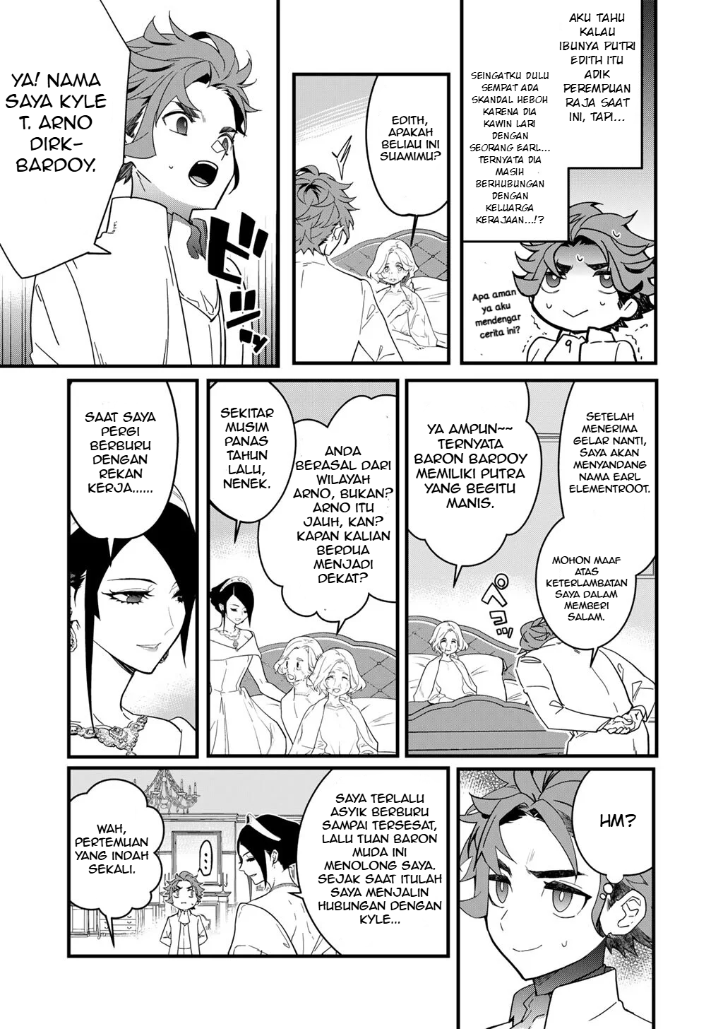 Hakushaku Reijou wa, Keiyaku Kekkon shita Ore ni Itsu Koi wo Suru? Chapter 1 - halaman 13