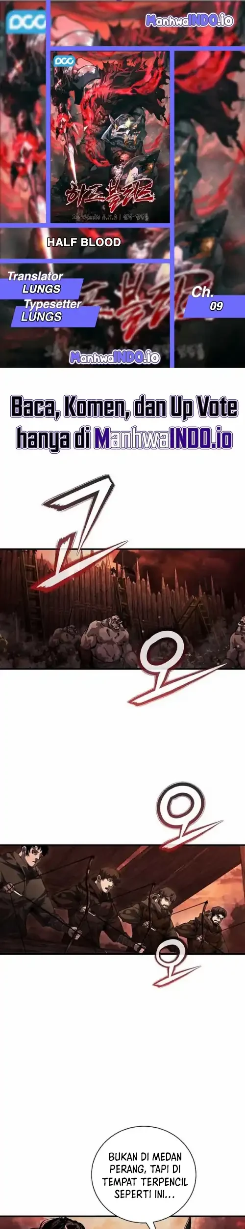 Half-Blood Chapter 9 - halaman 1