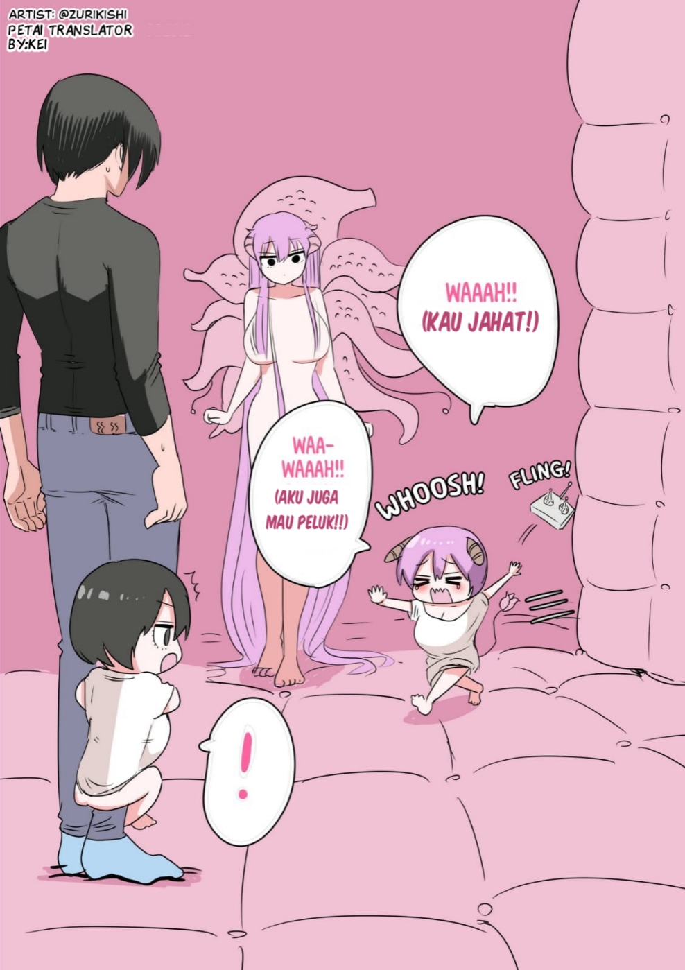Half Succubus wo Hirotta Chapter 22.5 - halaman 1