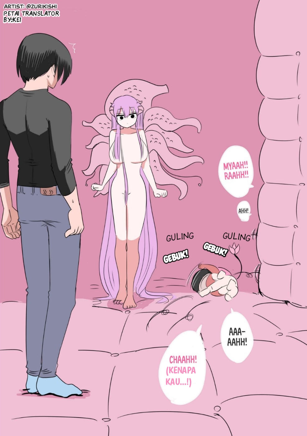 Half Succubus wo Hirotta Chapter 22.5 - halaman 3