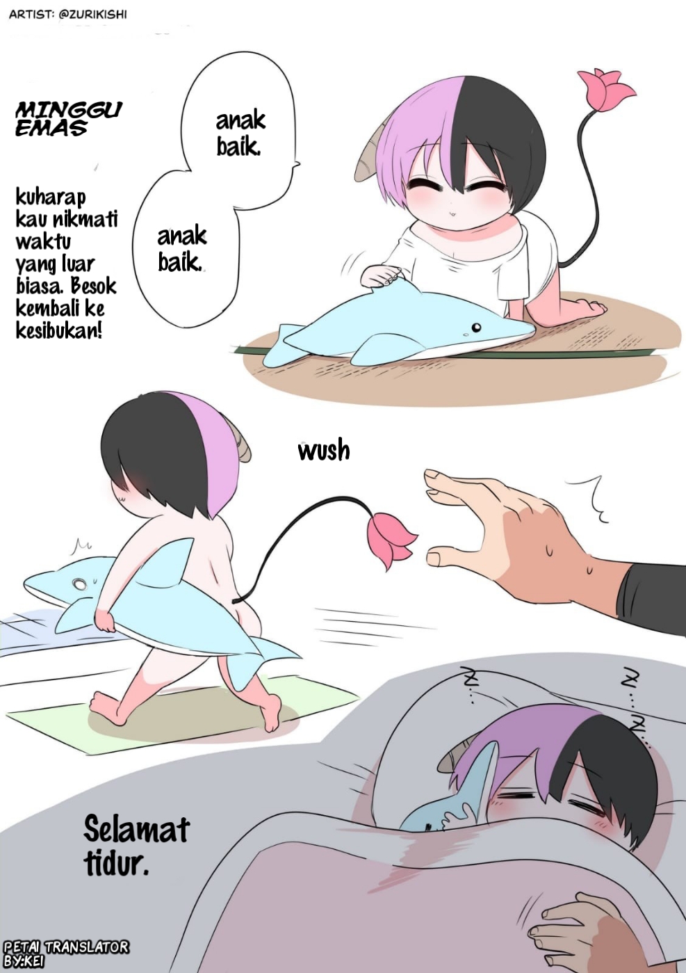 Half Succubus wo Hirotta Chapter 26.9 - halaman 1