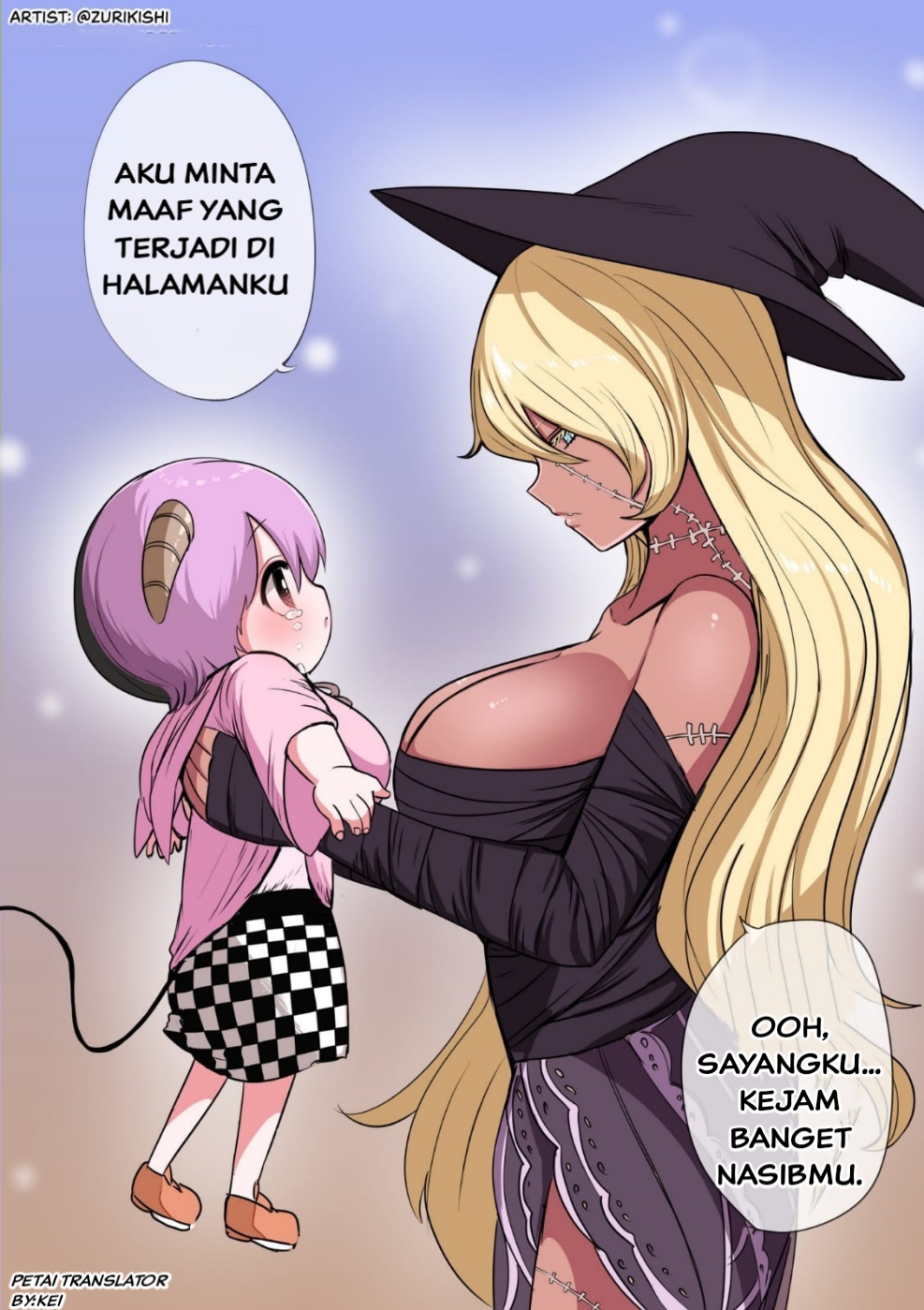 Half Succubus wo Hirotta Chapter 35 - halaman 1