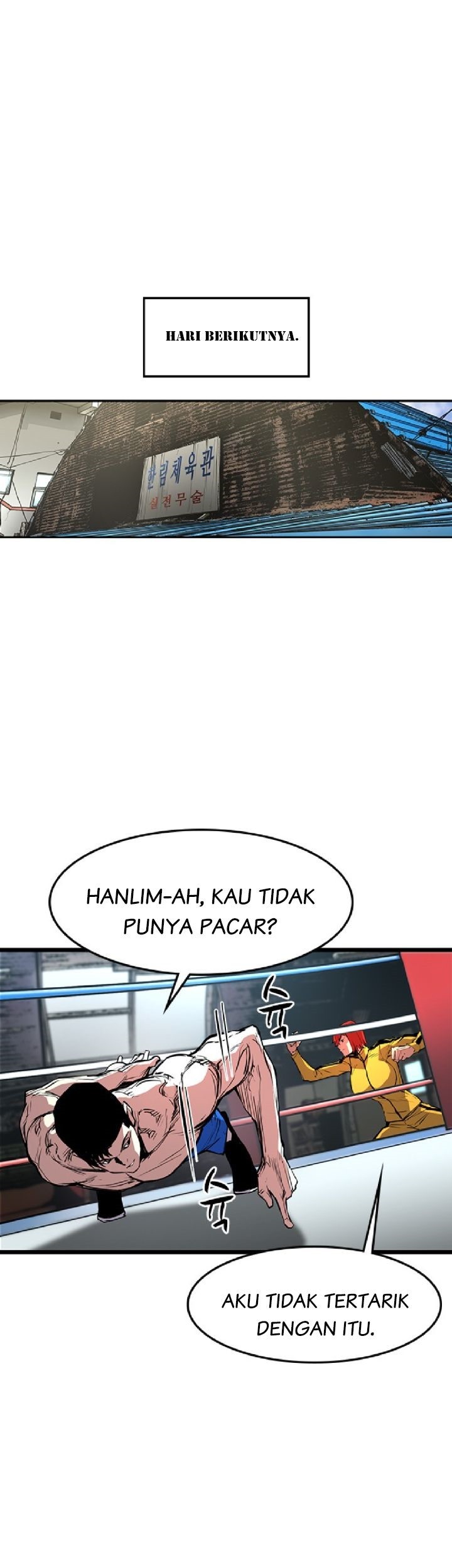 Hallym Gymnasium Chapter 33 - halaman 41