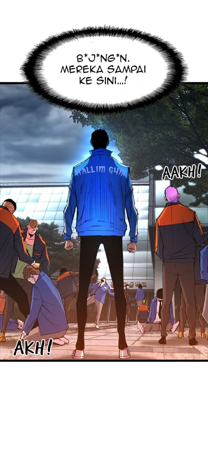 Hallym Gymnasium Chapter 55 - halaman 63