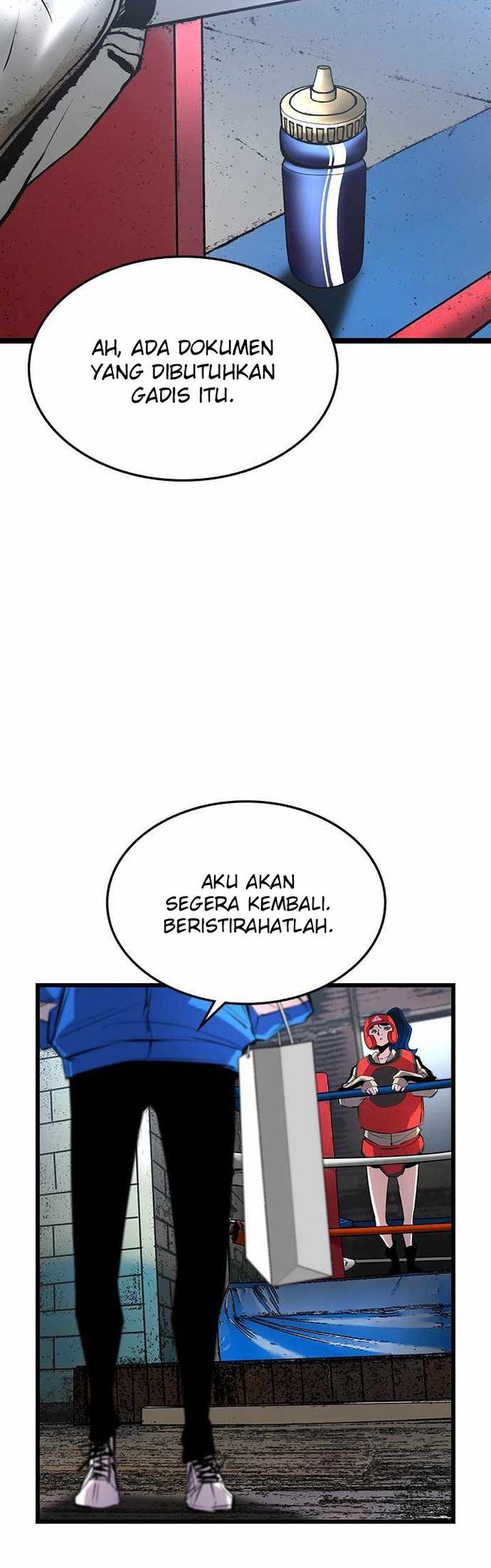 Hallym Gymnasium Chapter 93 - halaman 42