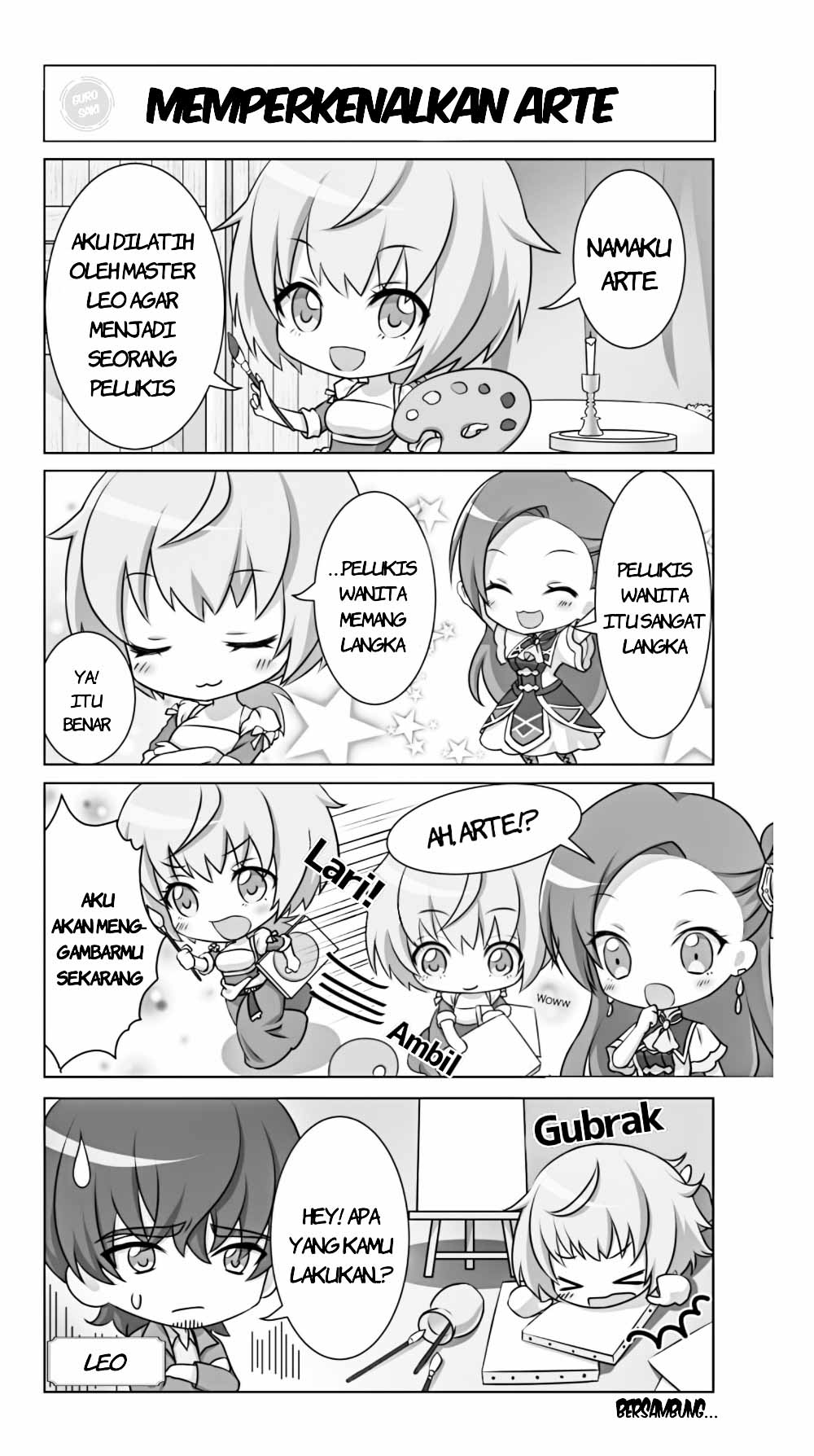 Hamefura x Arte Chapter 2 - halaman 1