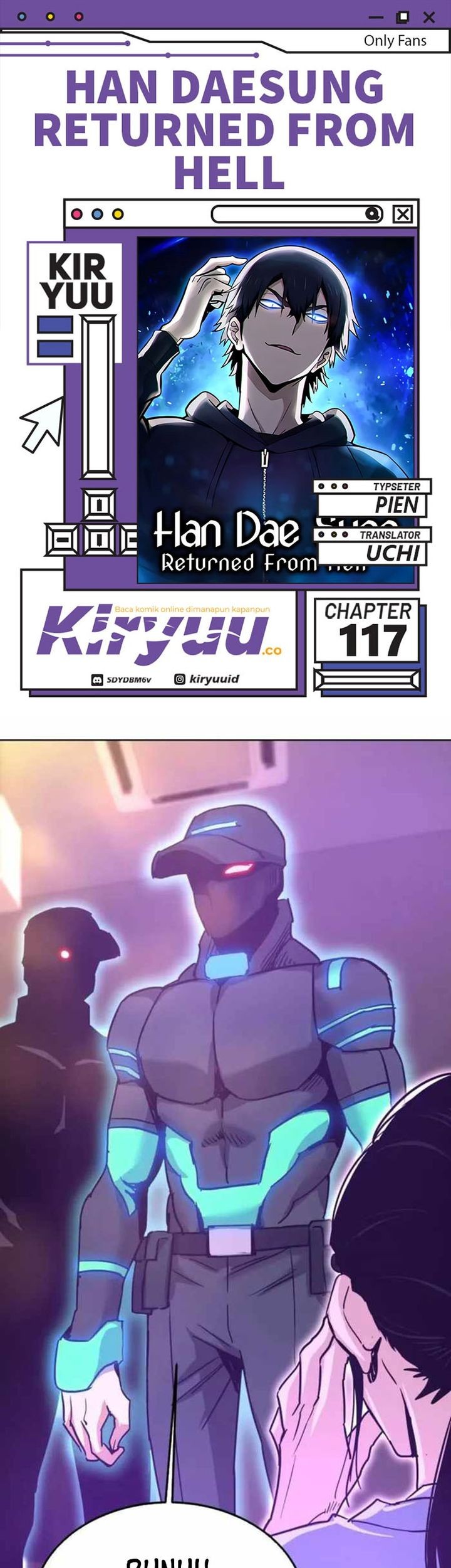Han Dae Sung Returned From Hell Chapter 117 - halaman 1