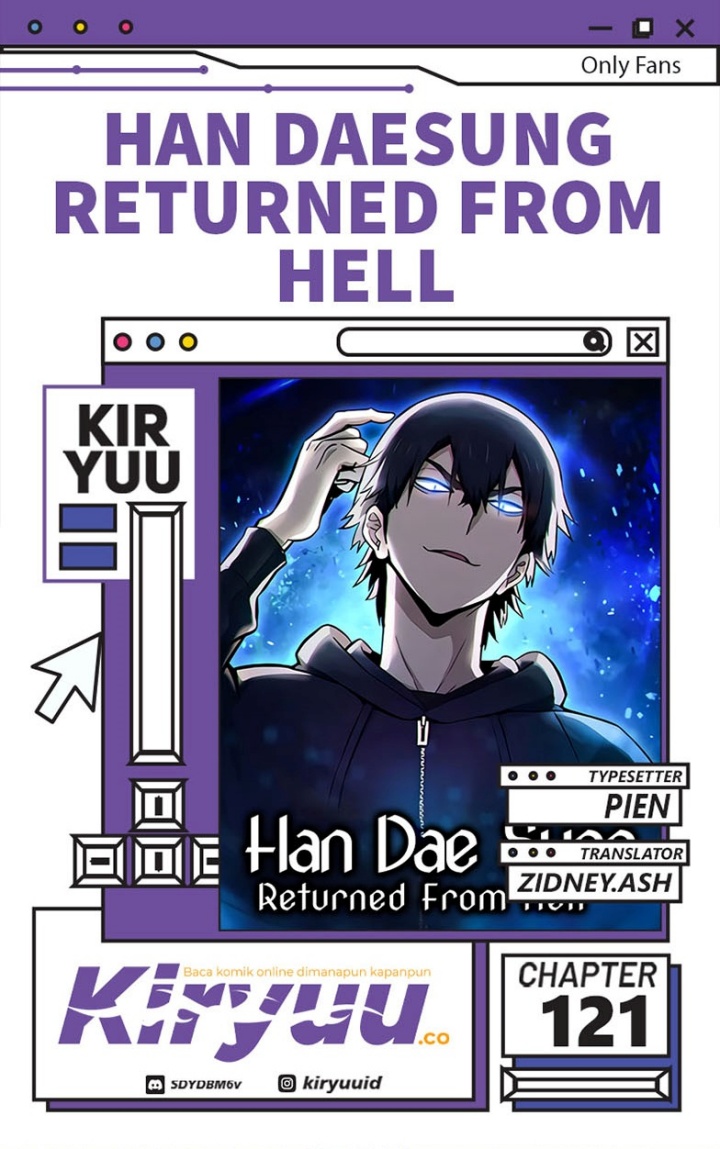 Han Dae Sung Returned From Hell Chapter 121 - halaman 1