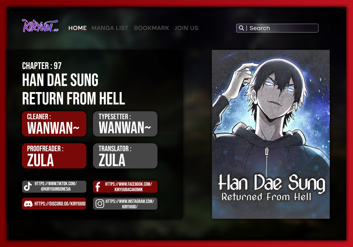 Han Dae Sung Returned From Hell Chapter 97 - halaman 1