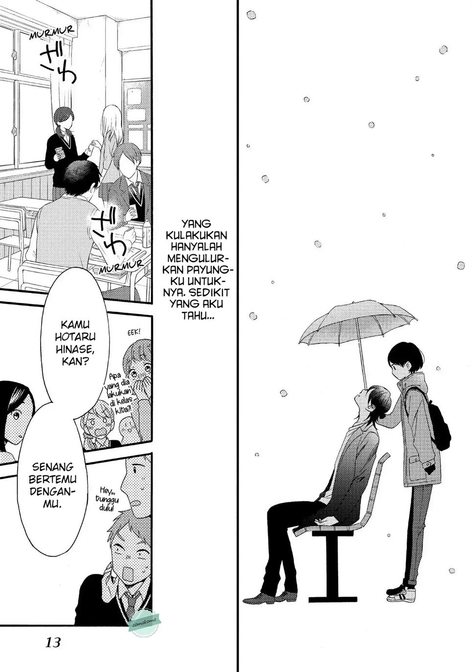 Hananoi-kun to Koi no Yamai Chapter 1 - halaman 12