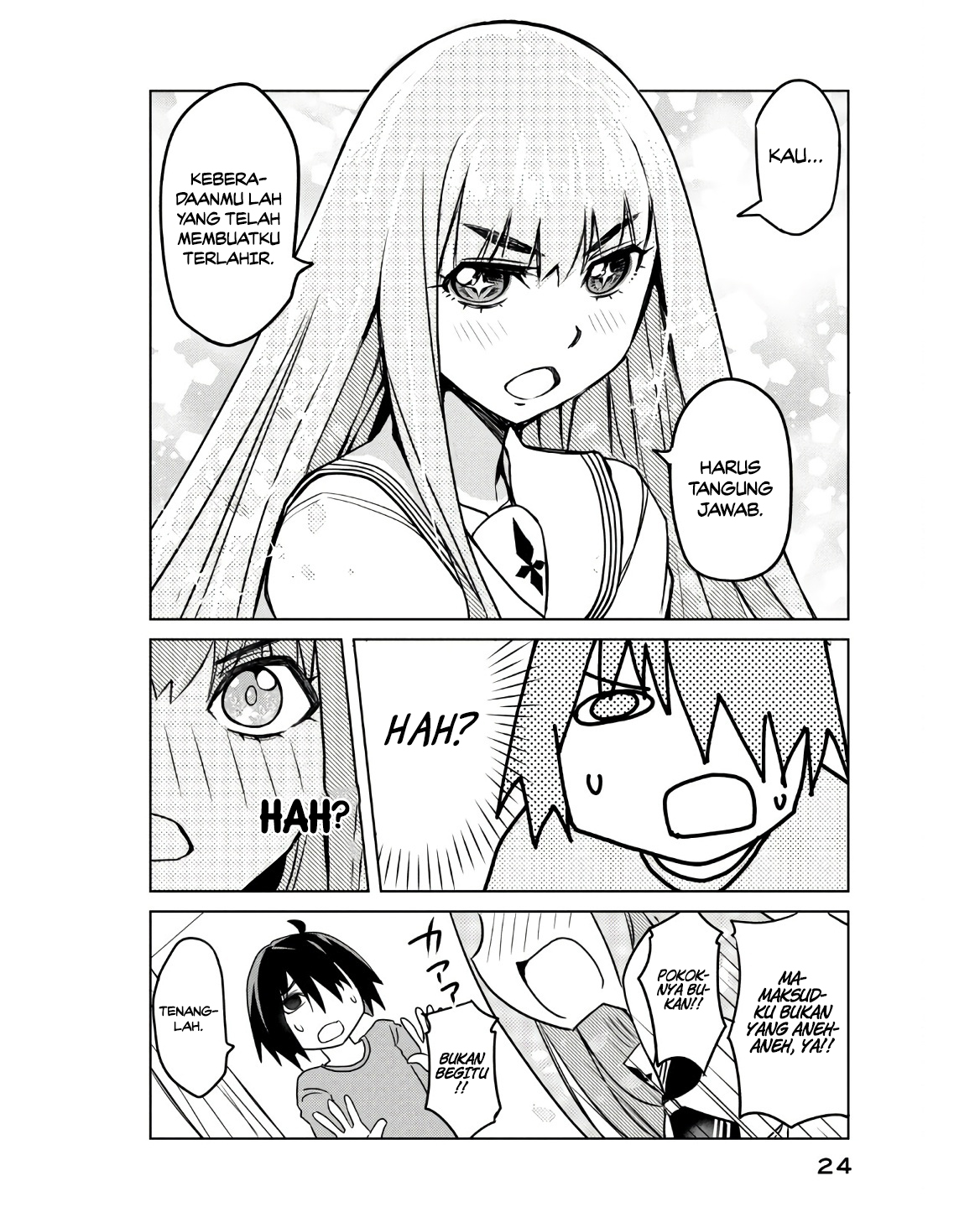 Hanaori-san wa Tensei shitemo Kenka ga Shitai Chapter 1 - halaman 27
