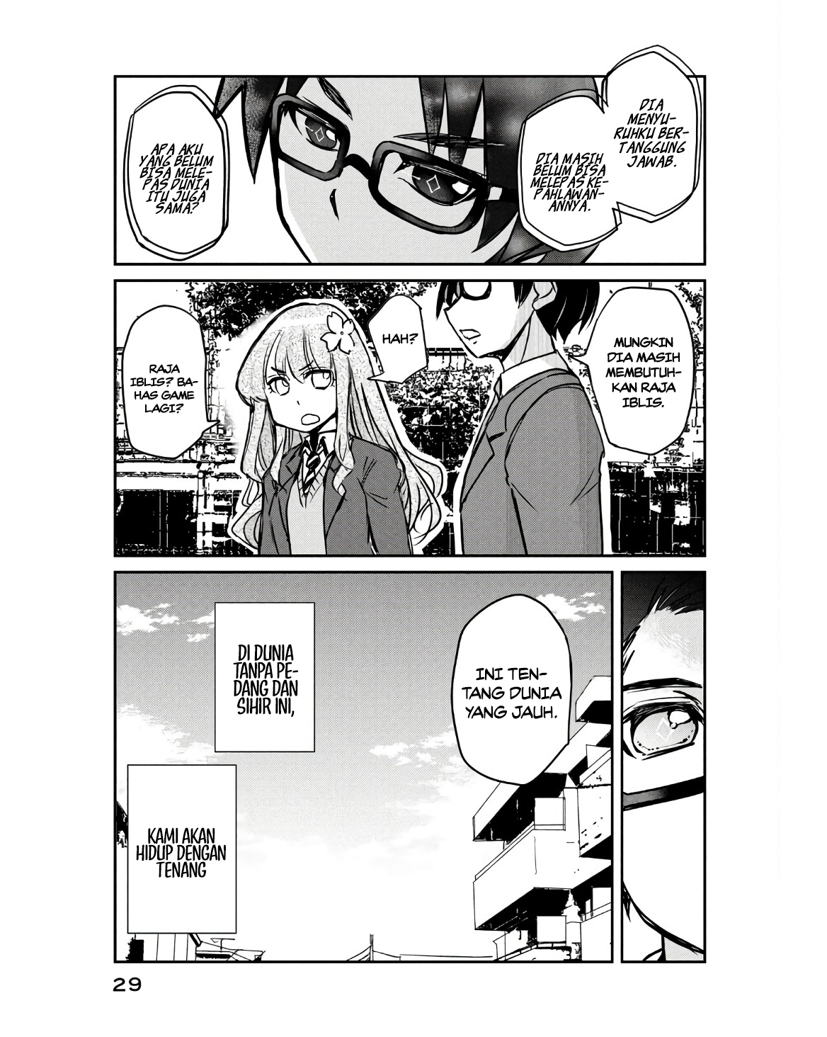 Hanaori-san wa Tensei shitemo Kenka ga Shitai Chapter 1 - halaman 32